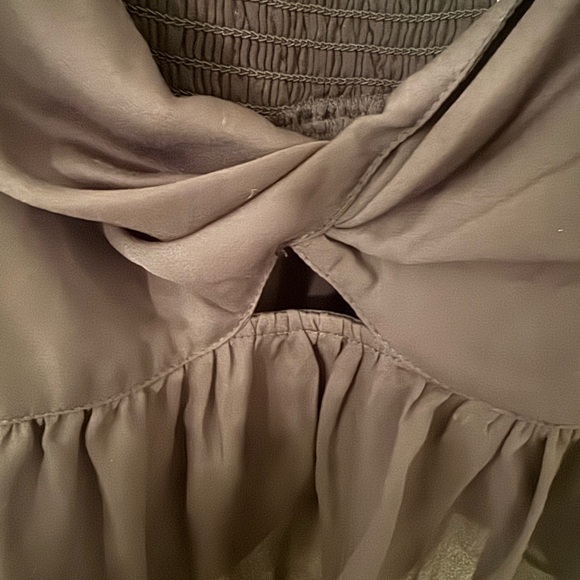 NWT Long Sleeve Black Semi Sheer Abercrombie & Fitch Blouse size Small - Picture 8 of 14